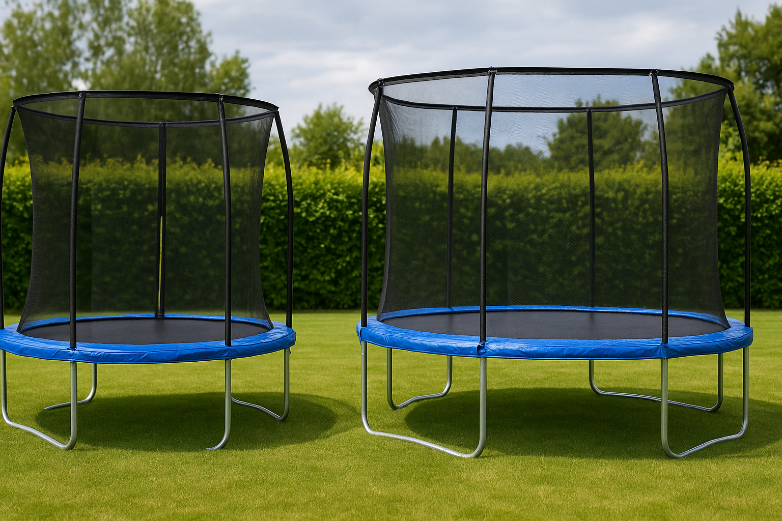 Trampolina s unutarnjom ili vanjskom mrežom
