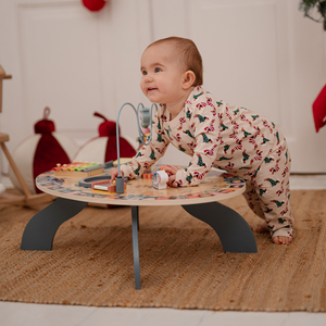 Drveni edukativni stol 7 u 1, glazbeni, senzorni