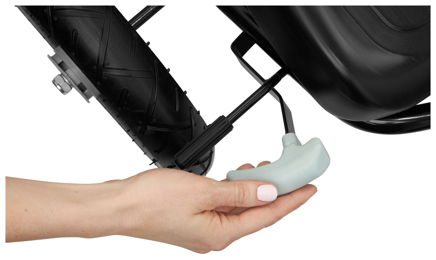 EVOQUE karting s pedalama za djecu - jahanje za djecu 5-8 godina - siva