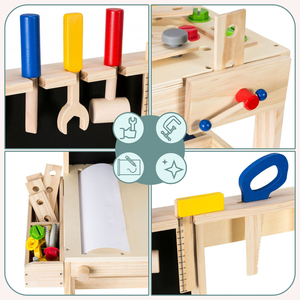 XXL drveni DIY set - 75 elemenata