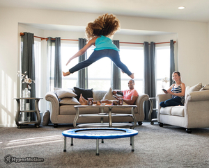 Mini trampolin za djecu - 91cm - za dom i vrt