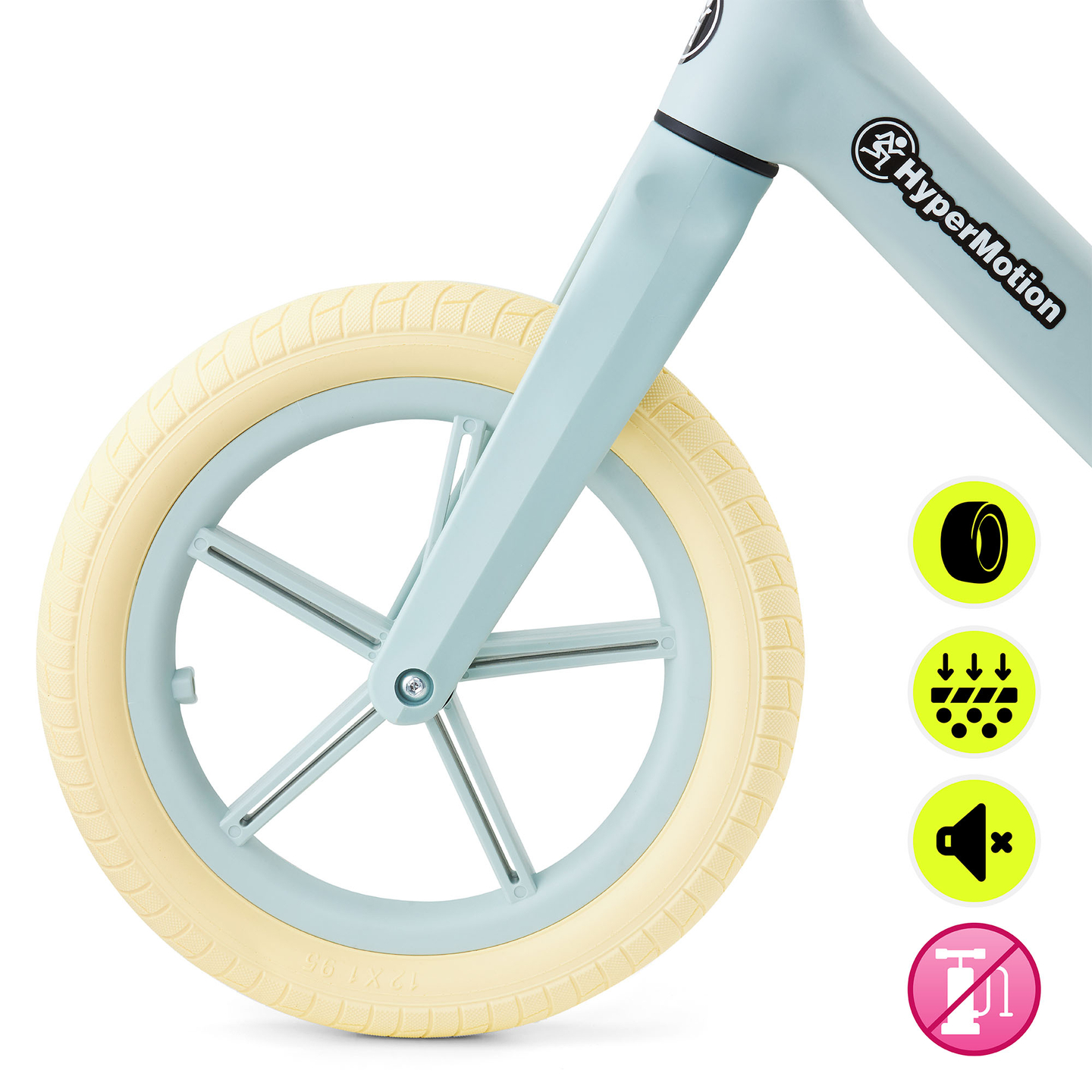 HyperMotion Marcelo dječji bicikl za balansiranje - menta