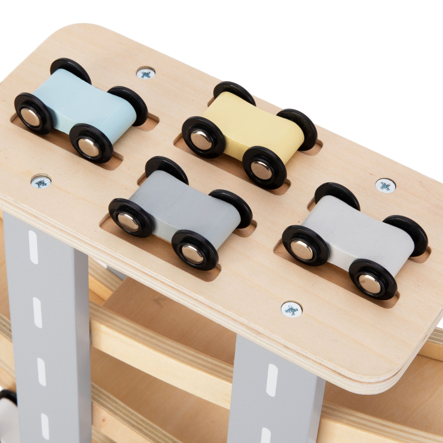 Drvena staza - tobogan za automobile - 6 katova