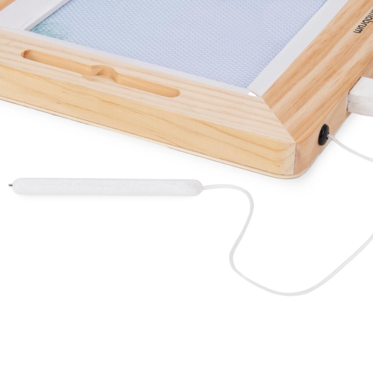 Drveni spomenar sa pečatima - ploča za crtanje