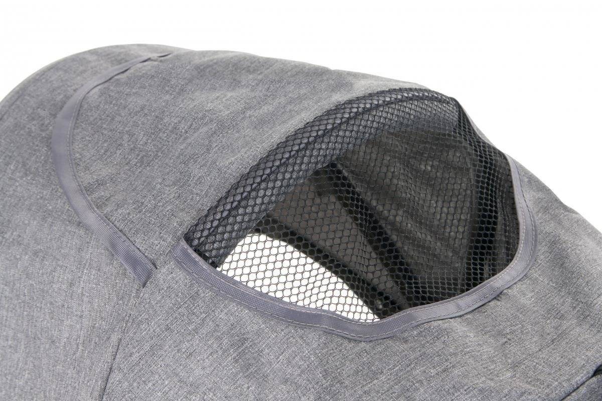 Tobi Velar tricikl + kišna navlaka - siva