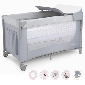 Uski 3-u-1 putni krevetić sa stolom za presvlačenje, madracem i transportnom torbom