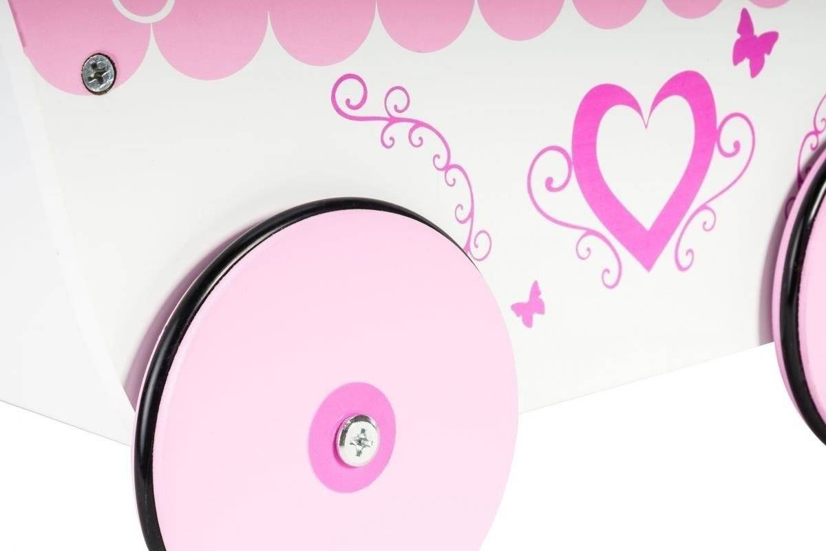 Drvena kolica za lutke