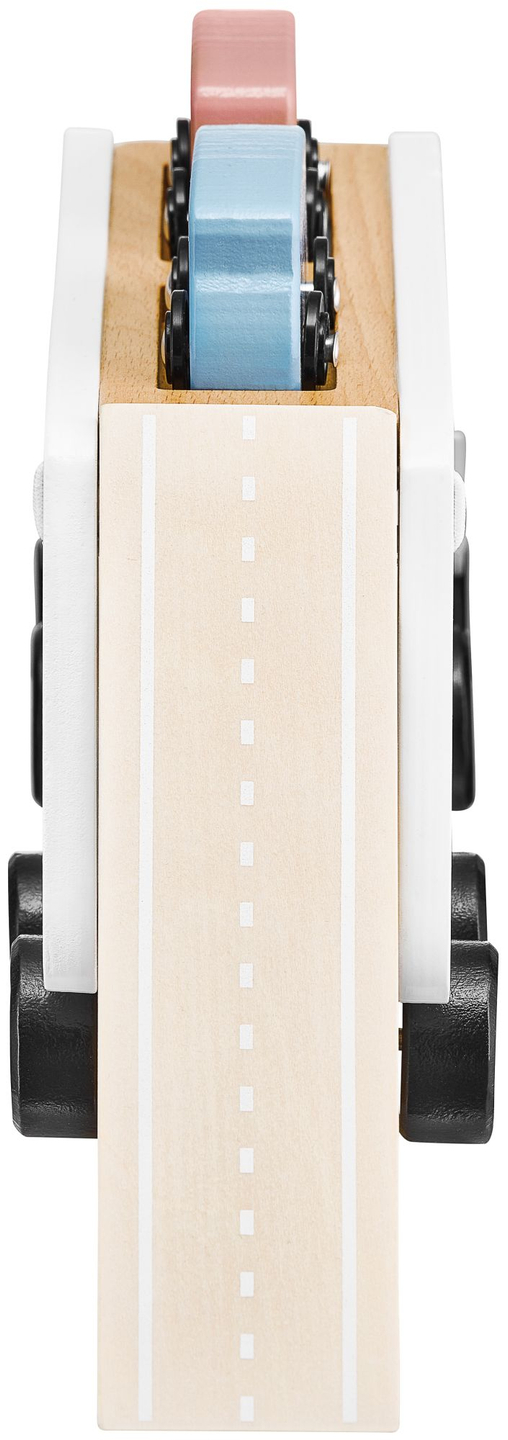 Drveni kamion - poluprikolica sa 4 automobila