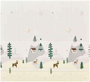 Dvostrana XXL pjenasta prostirka - sklopiva 1 CM (planina i cesta)