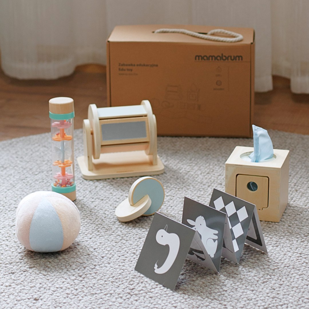 Set Montessori igračaka za bebe 0-6 mjeseci