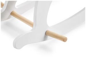 Drveni konjić za ljuljanje - bijeli - od 12 mjeseci