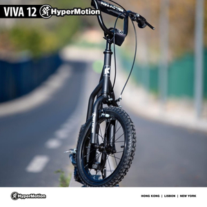 HyperMotion VIVA 12 skuter (kotači na napuhavanje 30 cm) - crni