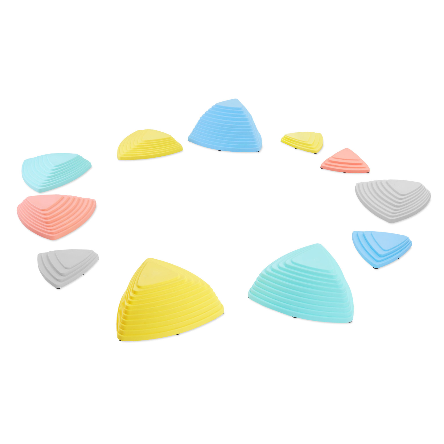 Kamenje za ravnotežu u boji - 11 komada