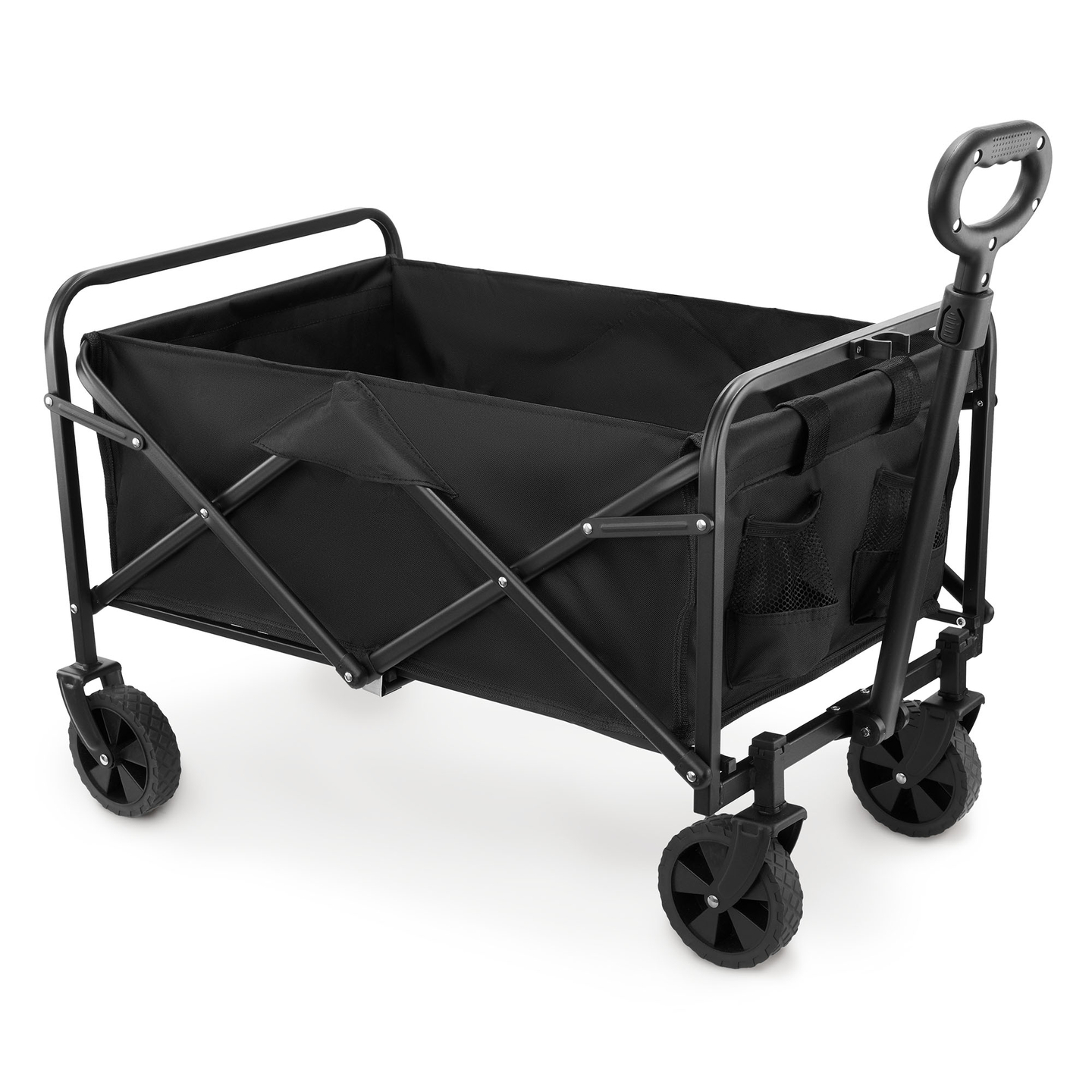 HyperMotion sklopiva kolica za plažu - crna, 80 kg