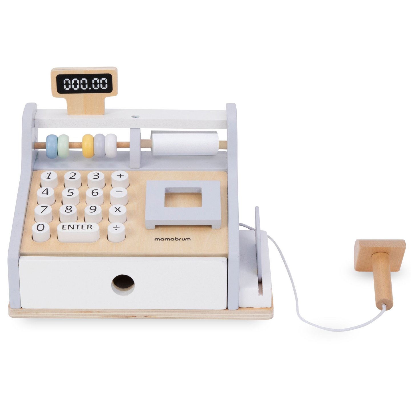 Drvena kasa s priborom