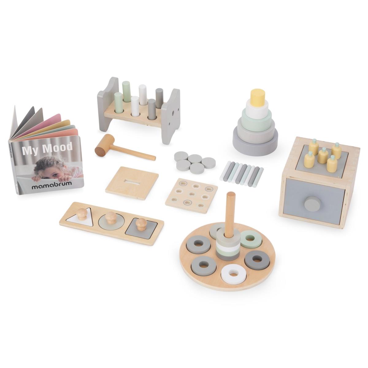 Montessori edukativna kutija za malu djecu - 6 igračaka