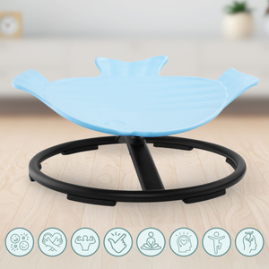 Mini vrtuljak za djecu Riba - plava