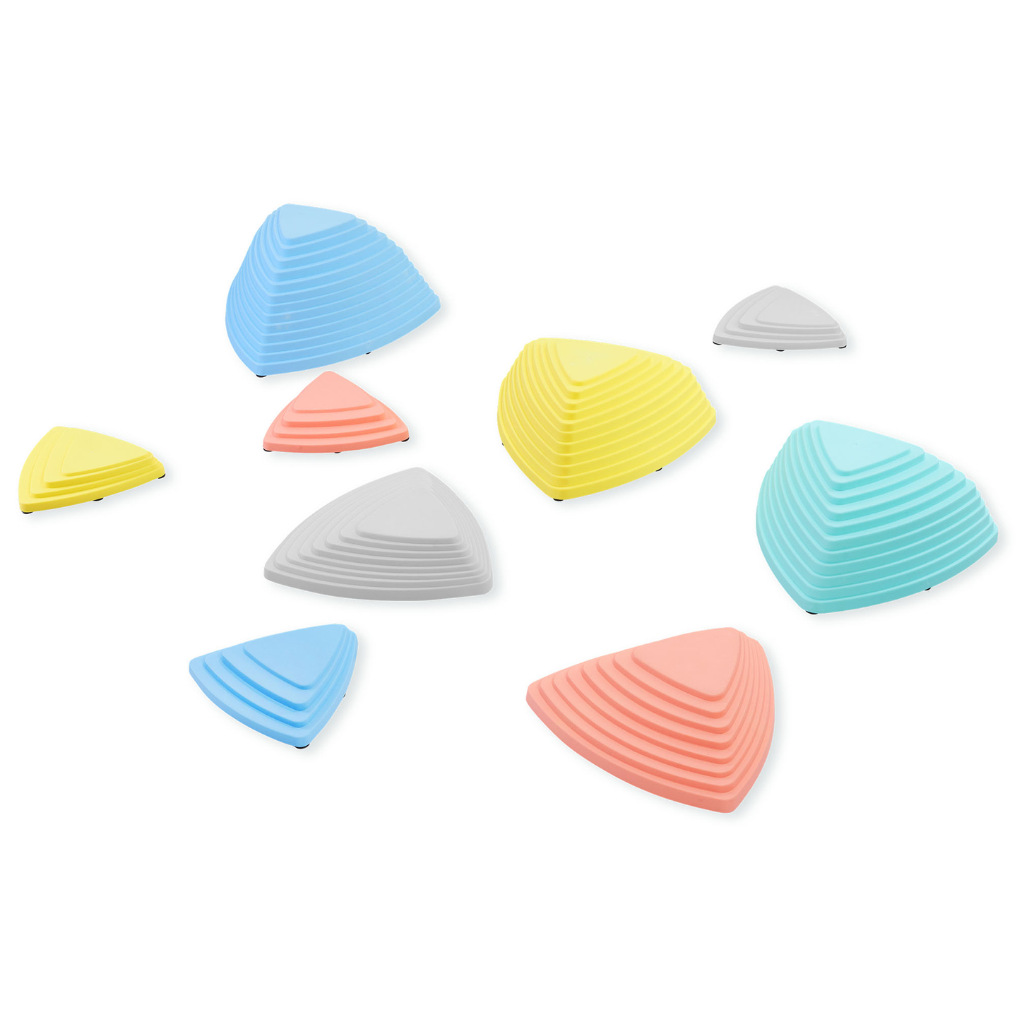 Kamenje za ravnotežu u boji - 9 komada