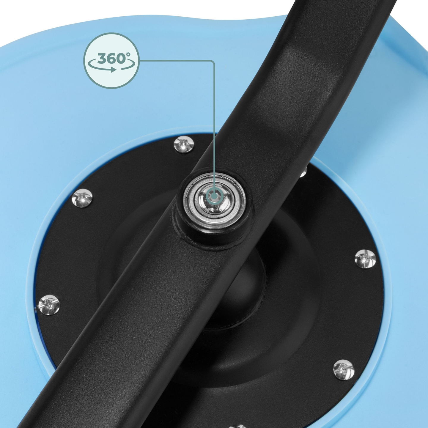 Mini vrtuljak za djecu Riba - plava