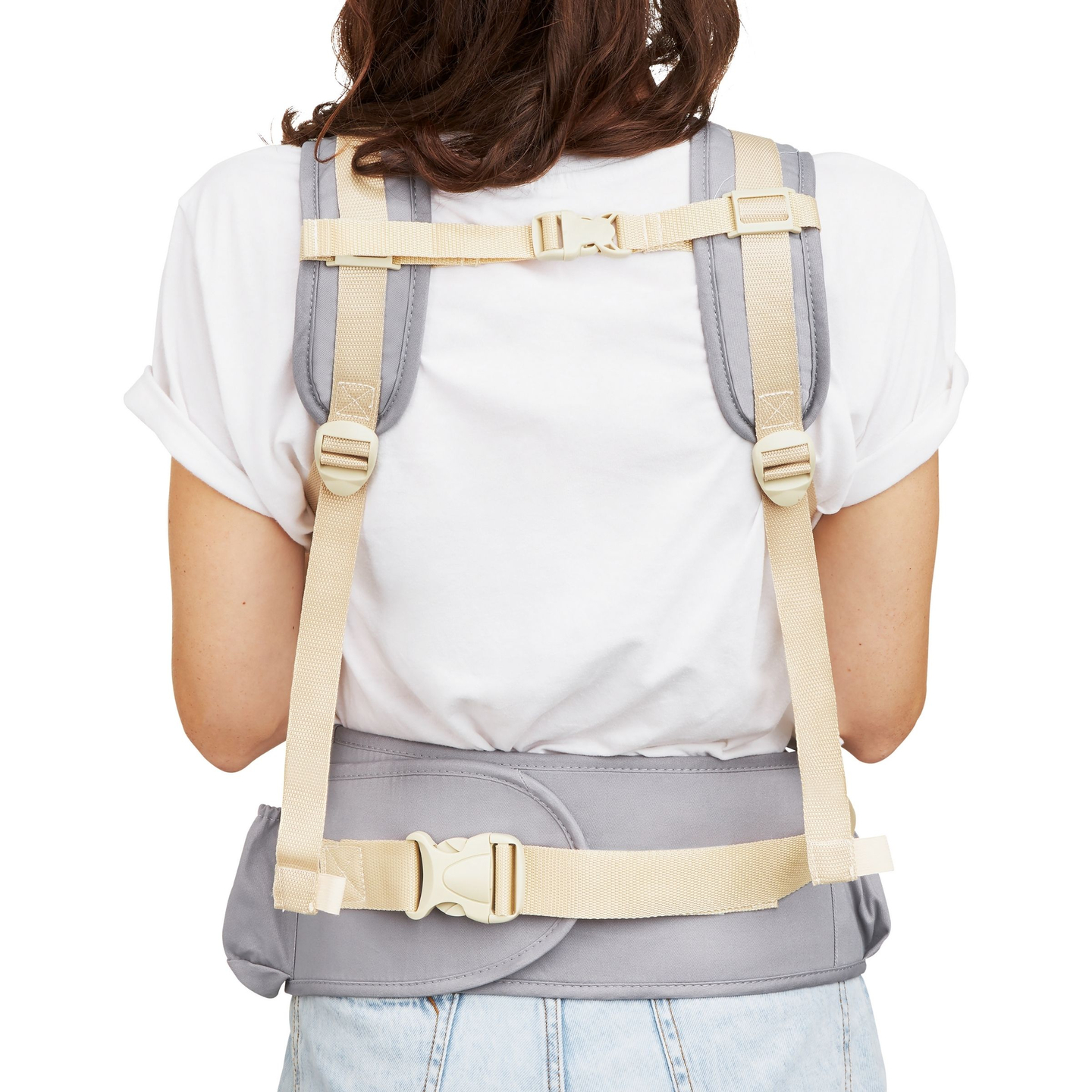 Ergonomska nosiljka za bebe - AMY 10u1 - 0-36 mjeseci, siva