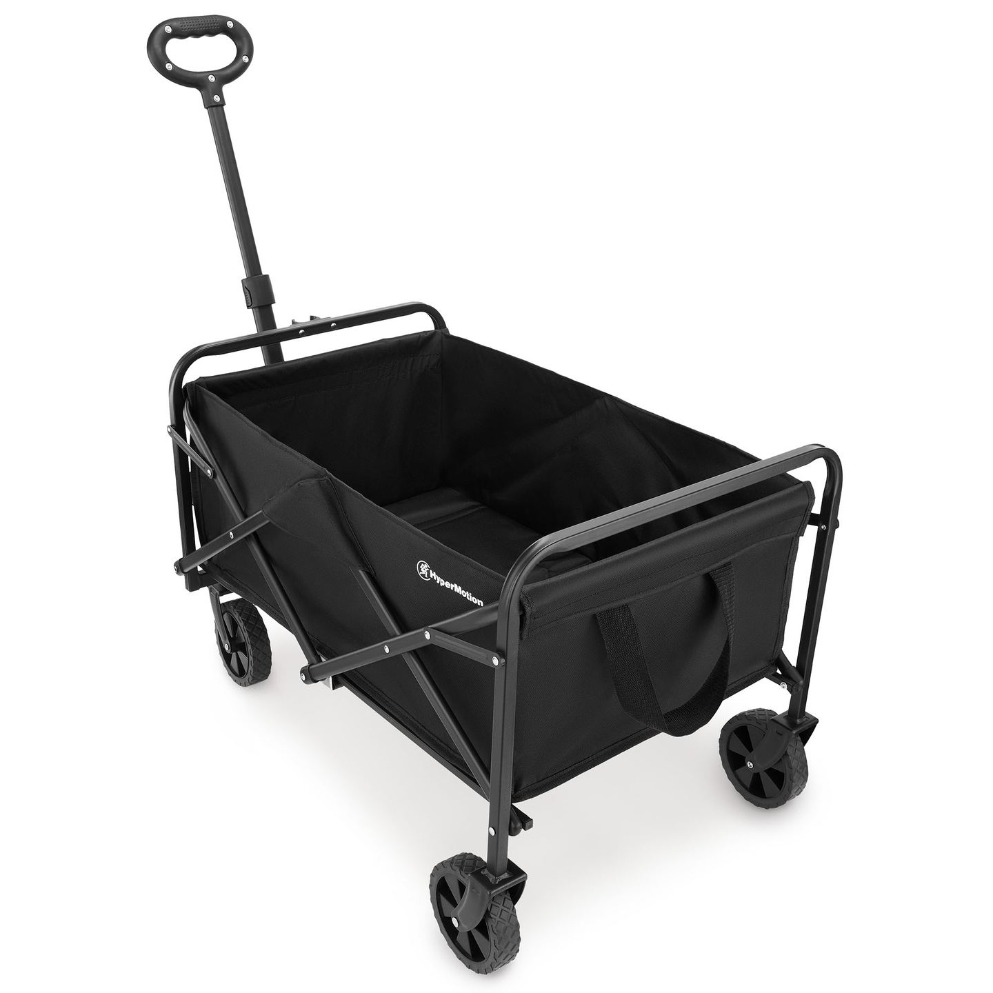 HyperMotion sklopiva kolica za plažu - crna, 80 kg