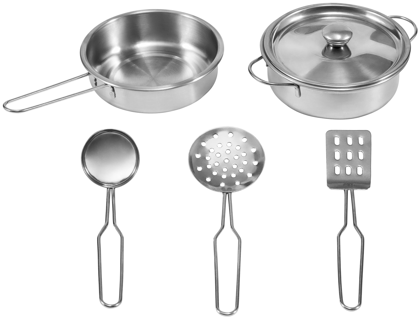 Veliki drveni bijeli kuhinjski dodaci i pregača