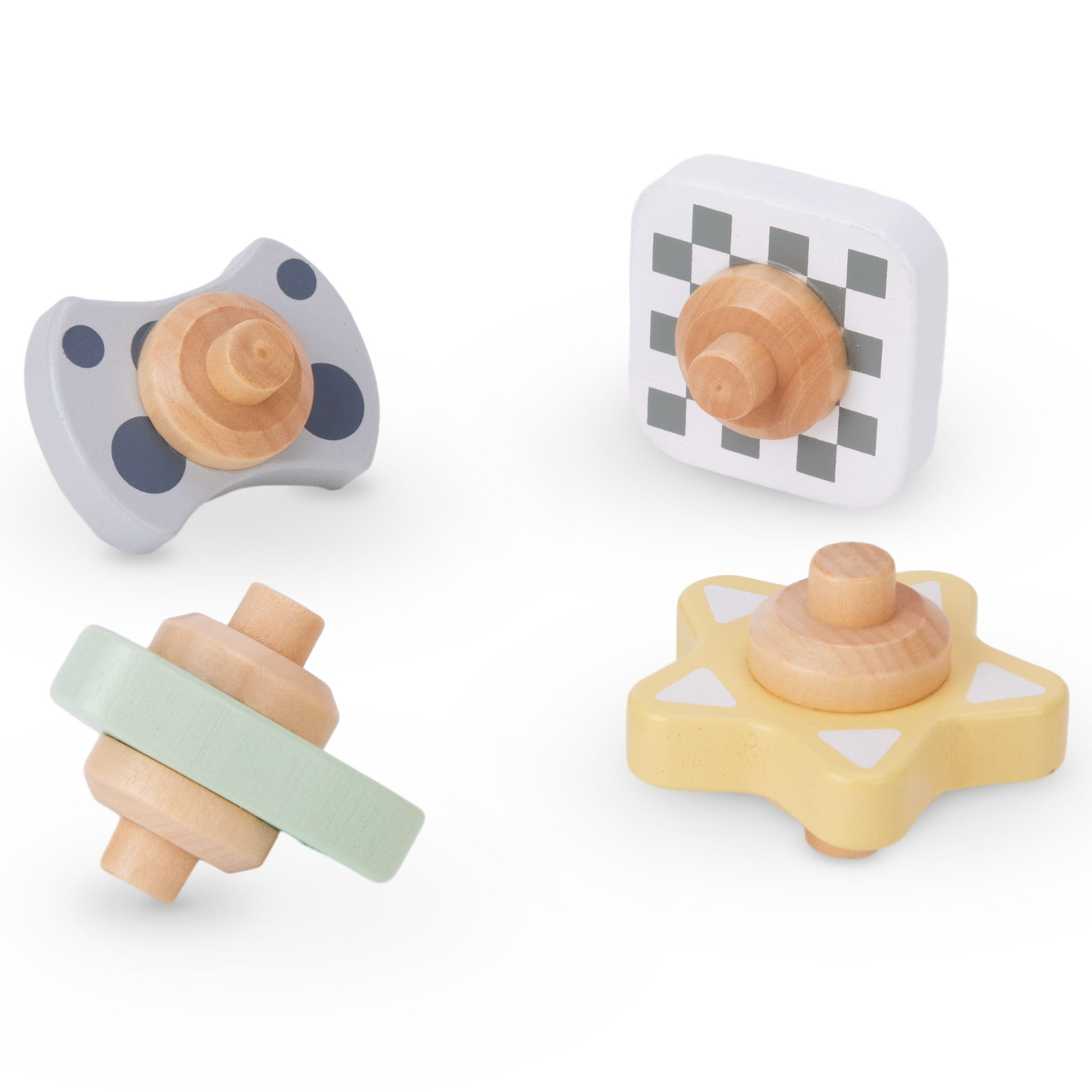 Velika drvena staza s loptom - tobogan s rotirajućim elementima