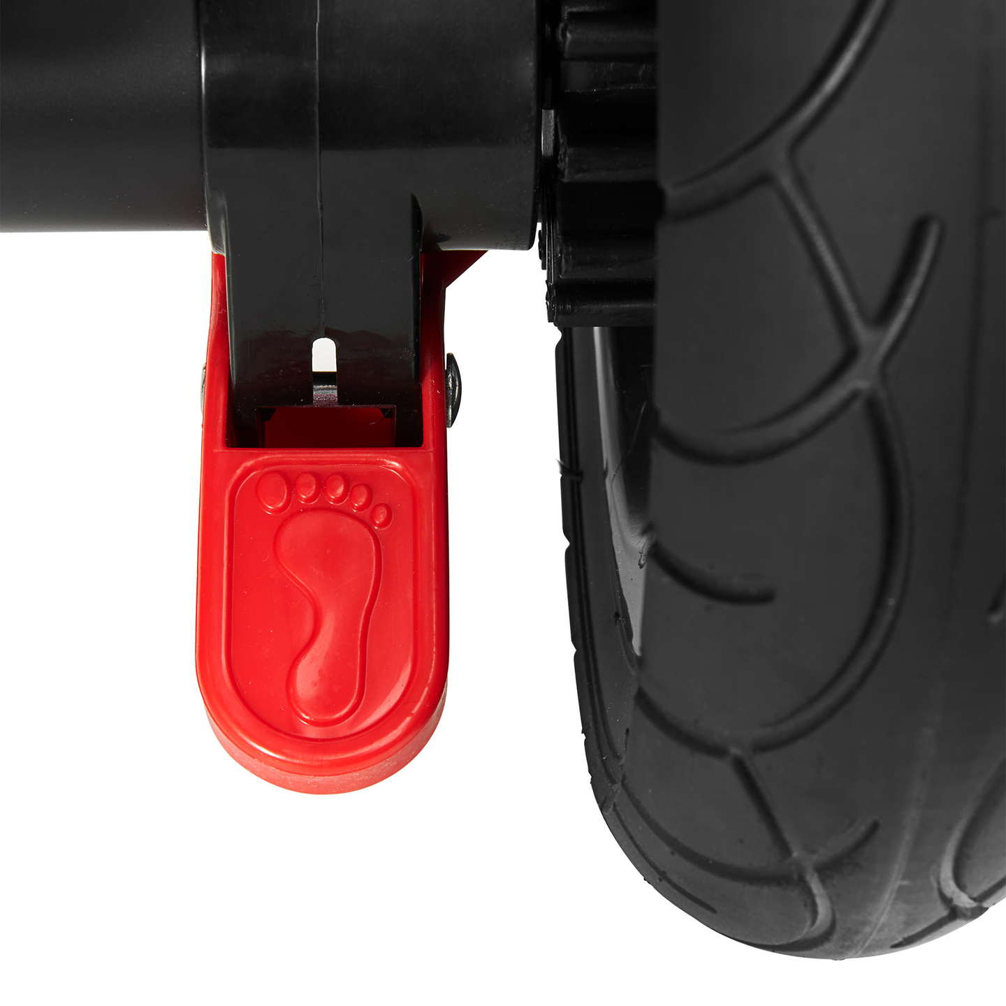 Tricikl za djecu 1-4 godine - TOBI FREY - siva boja - okretna - kotači na napuhavanje + guralica