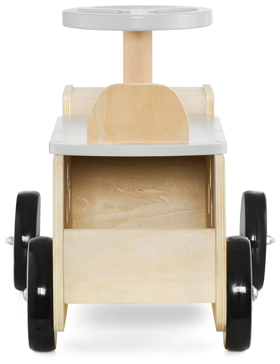 Drveni automobil za jahanje, autić s kockama