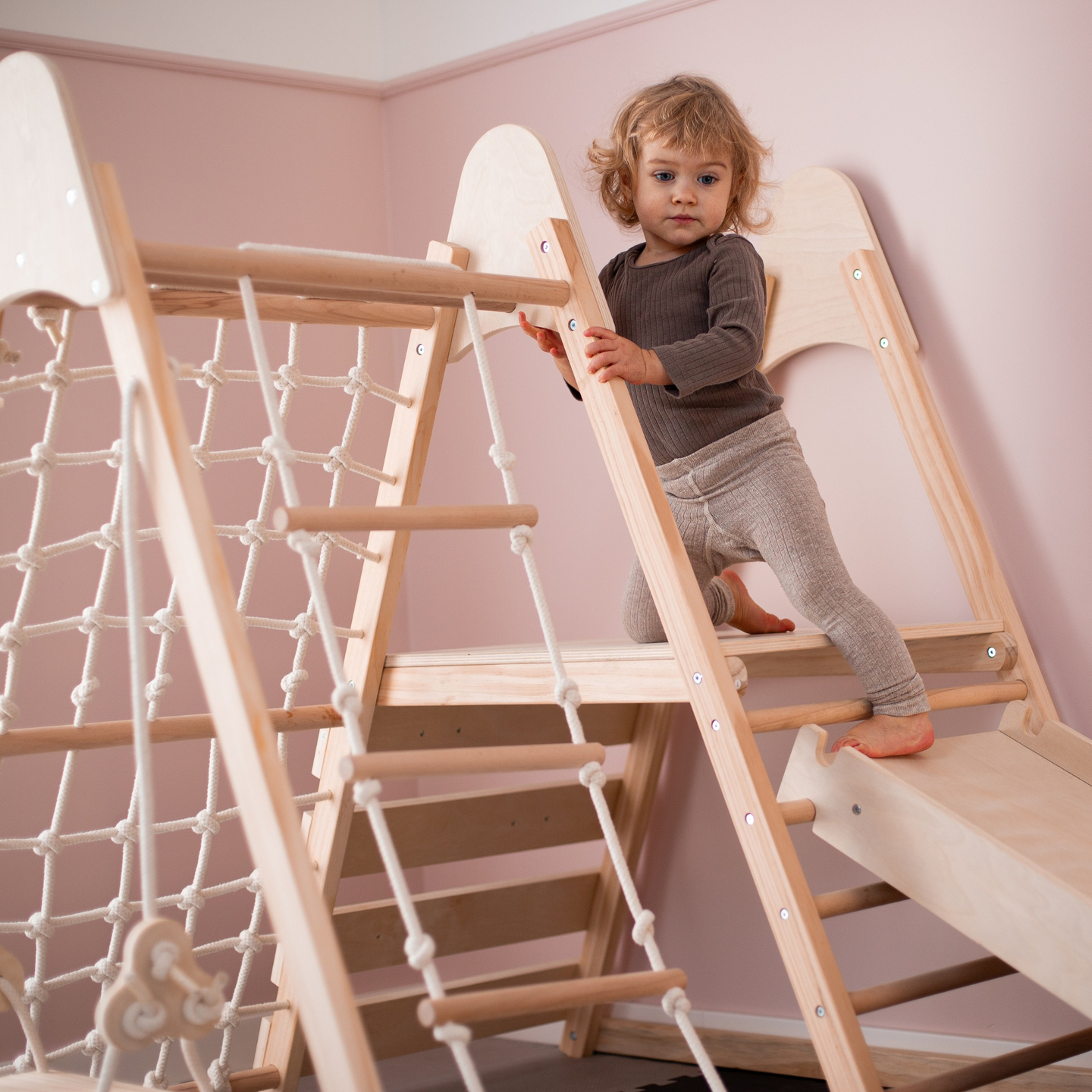 Drveno kućno igralište XL 5u1