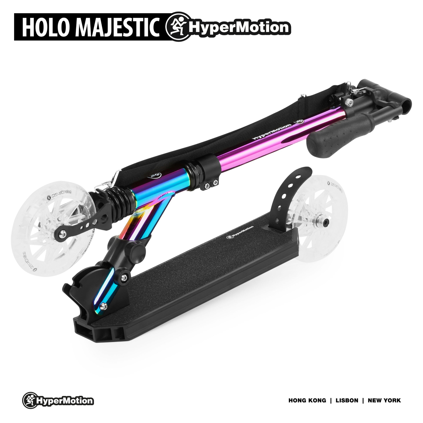 Skuter na dva kotača HOLO MAJESTIC HyperMotion 100kg - puni aluminij