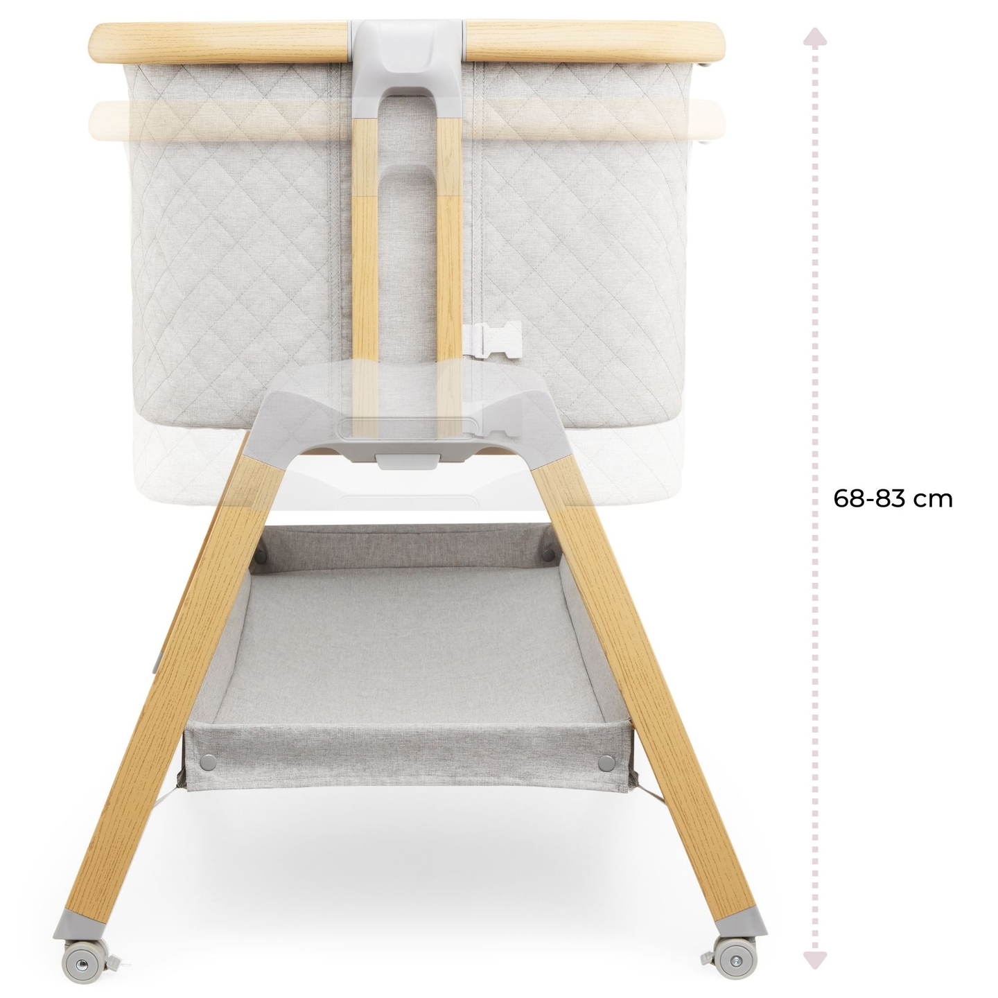 Pomoćni ležaj, samostojeći, 3-u-1 putni krevetić - Moby-System DREEMY