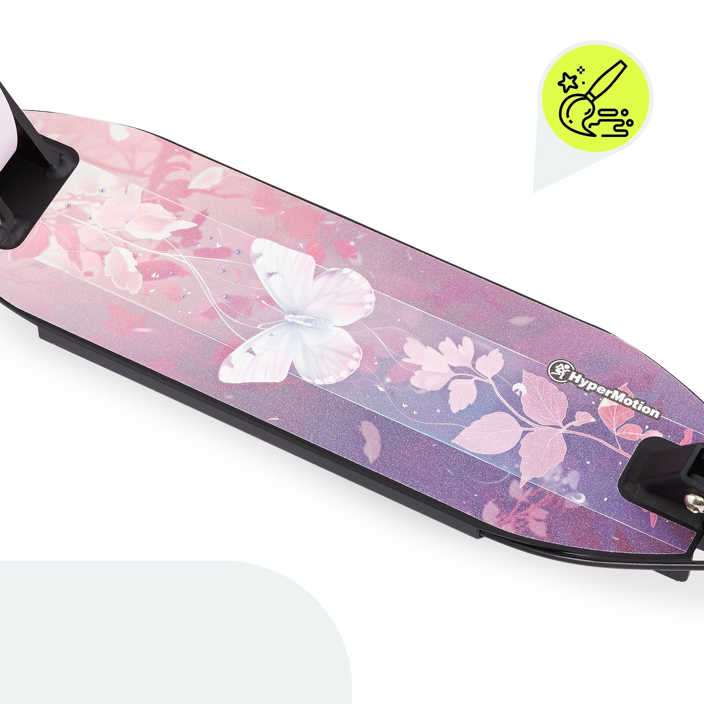 Dvokotačni skuter za odrasle i mlade - s amortizerom - HyperMotion Skyline - roza, aluminij - 100 kg