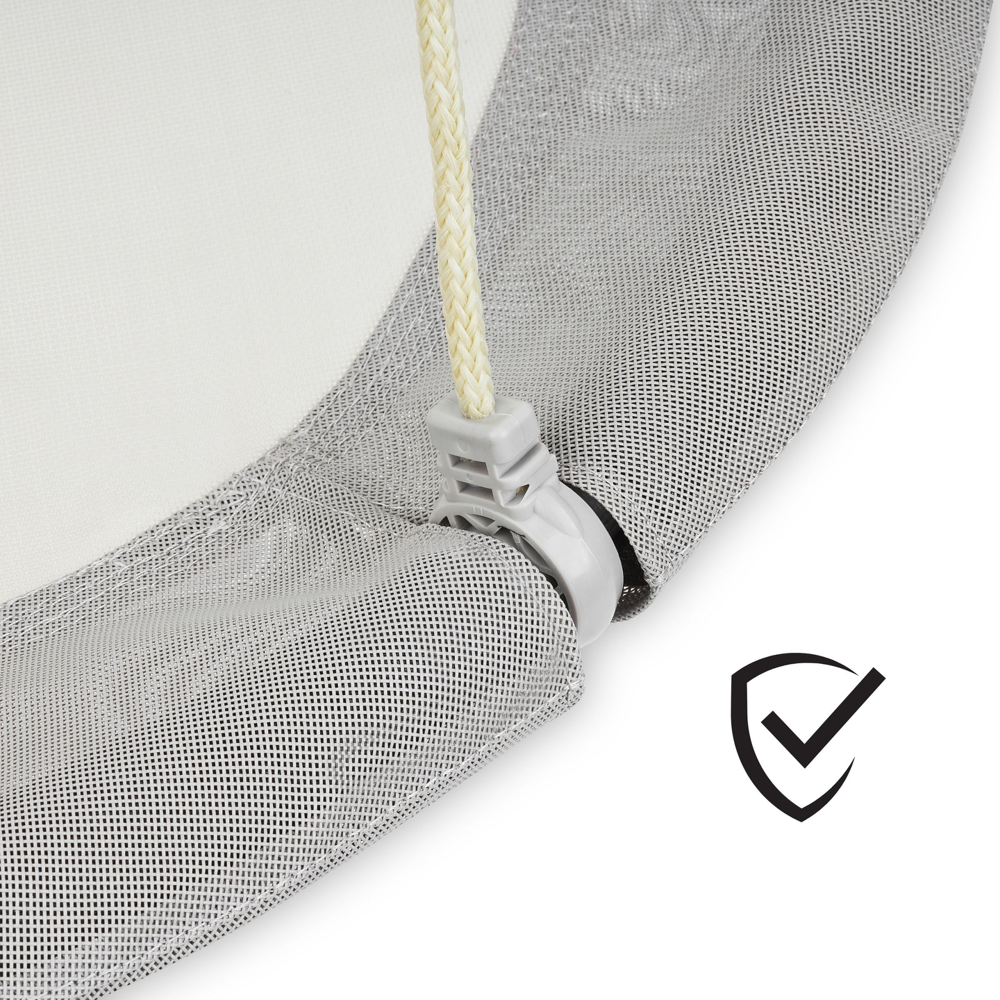 HyperMotion ljuljačka "vranjino gnijezdo" - promjer 100 cm, siva