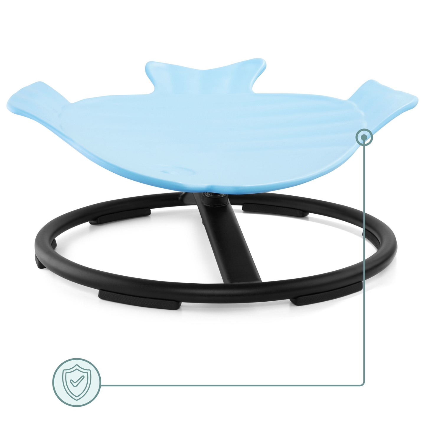 Mini vrtuljak za djecu Riba - plava