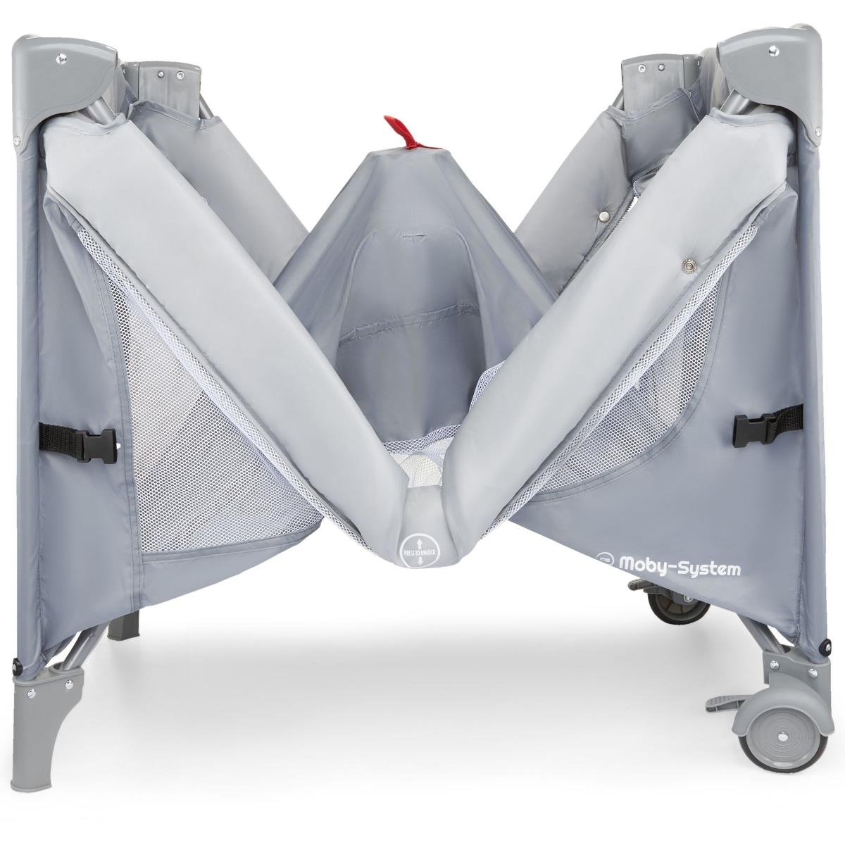 Uski 3-u-1 putni krevetić sa stolom za presvlačenje, madracem i transportnom torbom