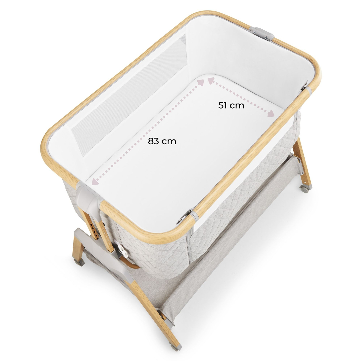 Pomoćni ležaj, samostojeći, 3-u-1 putni krevetić - Moby-System DREEMY
