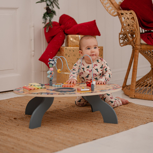 Drveni edukativni stol 7 u 1, glazbeni, senzorni