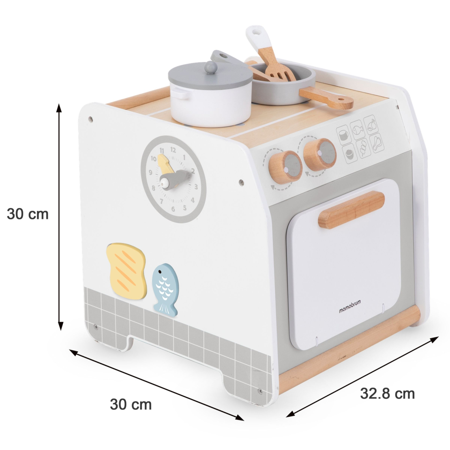 Drvena kuhinja - edukativna kocka