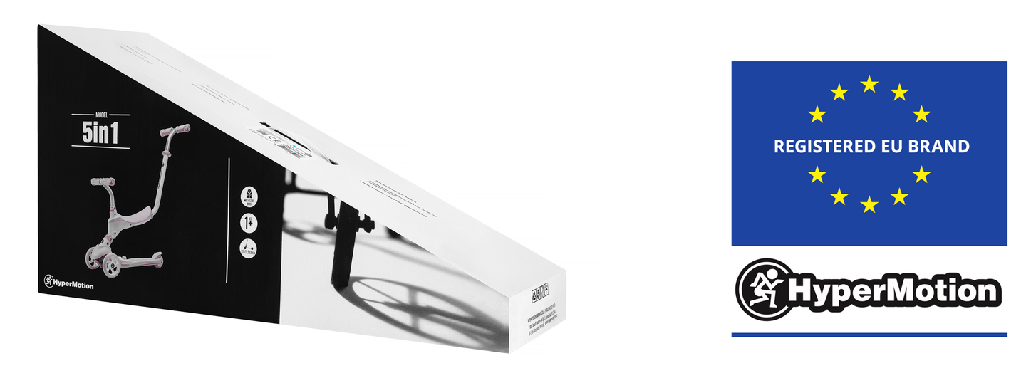 5u1 HyperMotion romobil za ravnotežu - plavi