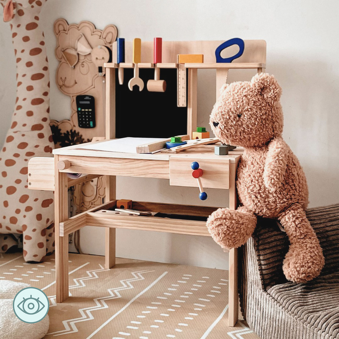 XXL drveni DIY set - 75 elemenata