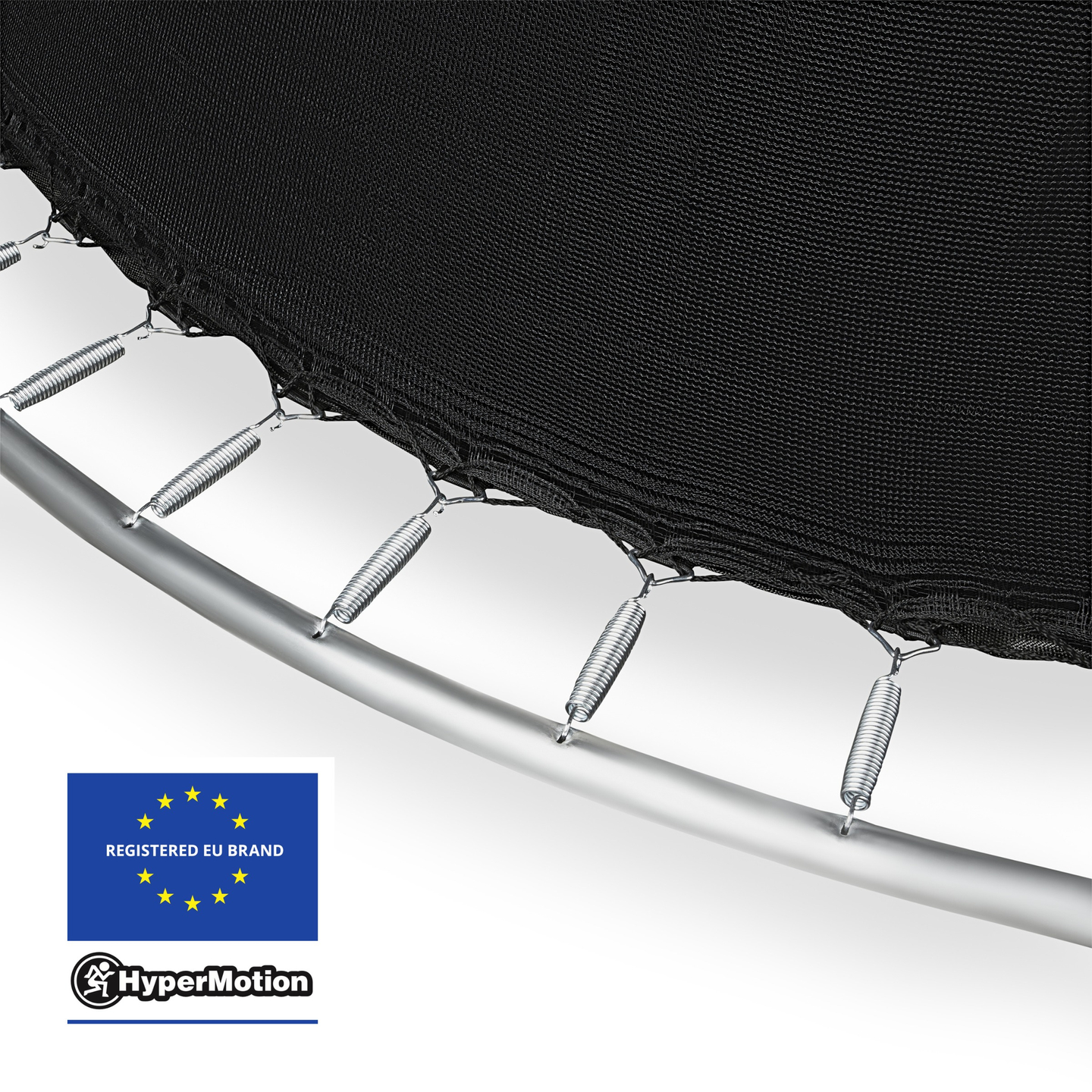 XXXL vrtni trampolin za djecu HyperMotion - 487 cm 16FT - s ljestvama i unutarnjom mrežom - za dom i vrt - 150 kg max