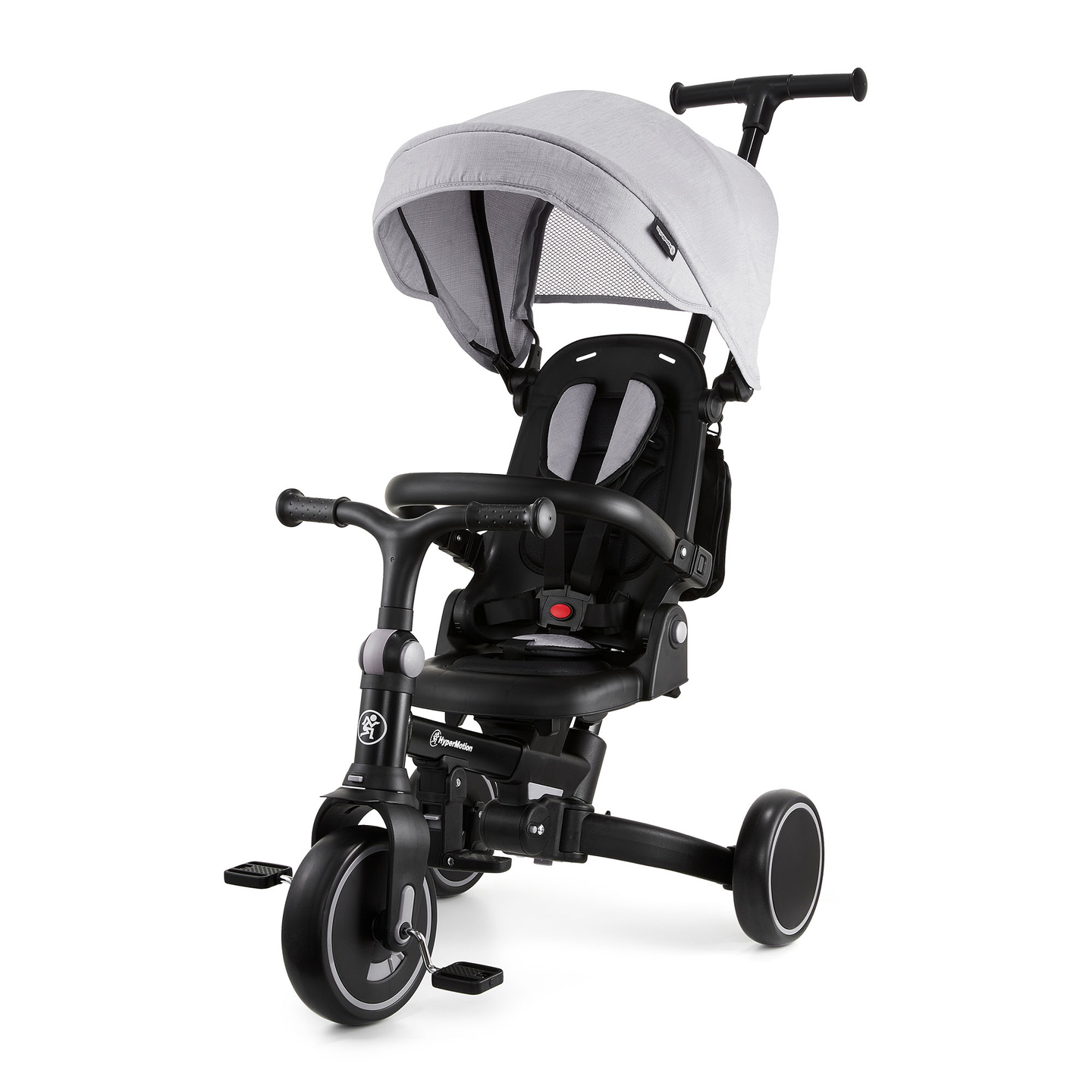 TOBI FOREST 8-u-1 višenamjenski tricikl - sivi