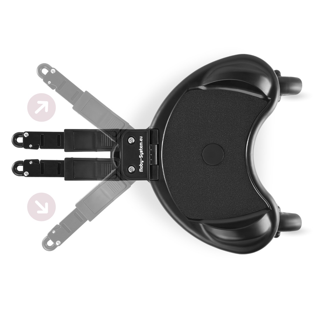 MR BUGGY Nastavak za kolica sa sjedalom - LED kotači