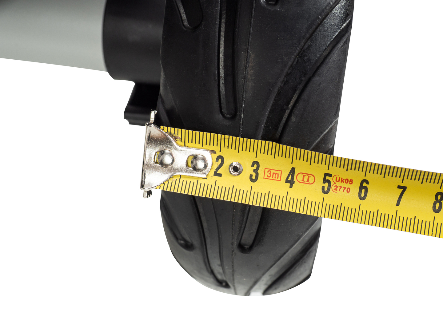 HyperMotion TOBI VECTOR tricikl - trajno napumpani kotači + potiskivač. Crna boja.