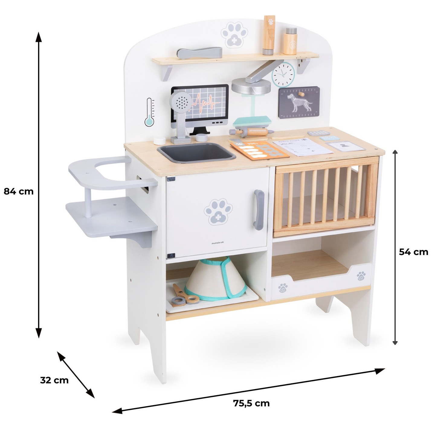 Bolnica za životinje - drveni set