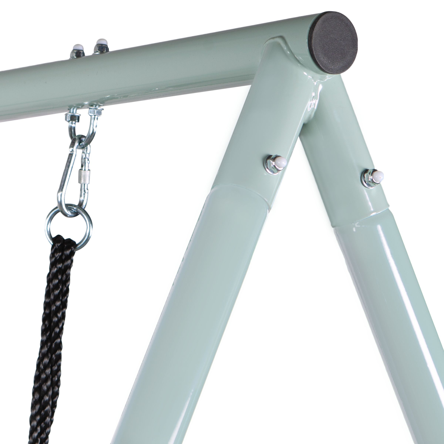 Vrtna ljuljačka tipa rodino gnijezdo sa okvirom i užadima