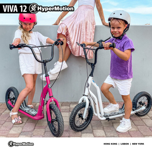 Skuter HyperMotion VIVA 12 (napumpani kotači 30cm) - Bijeli