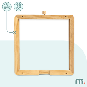 Drveni zidni okvir - za montažu Mamabrum edukativnih ploča