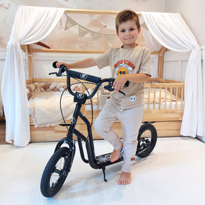 HyperMotion VIVA 12 skuter (kotači na napuhavanje 30 cm) - crni